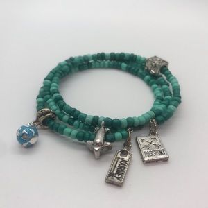 Travel the World! Wrap Bangle Bracelet